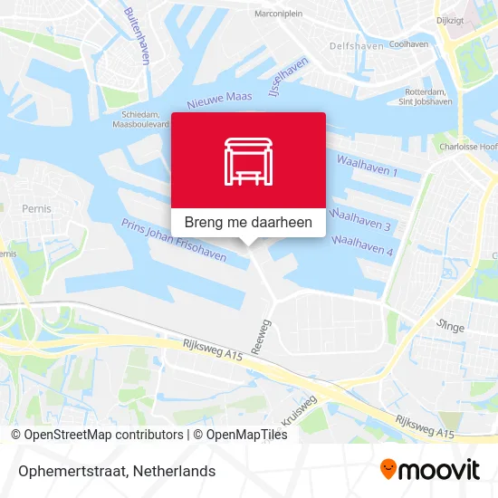 Ophemertstraat kaart