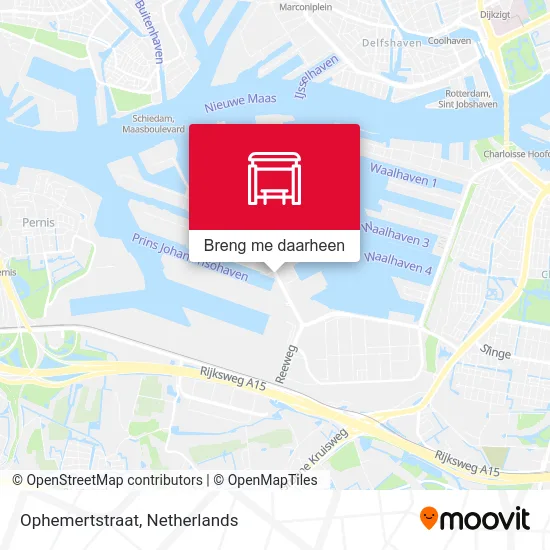 Ophemertstraat kaart