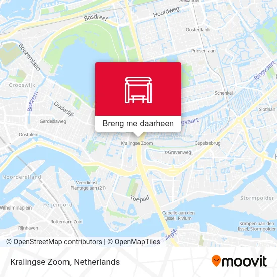 Kralingse Zoom kaart