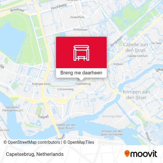 Capelsebrug kaart