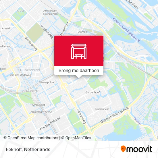 Eekholt kaart