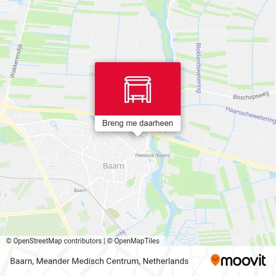 Baarn, Meander Medisch Centrum kaart