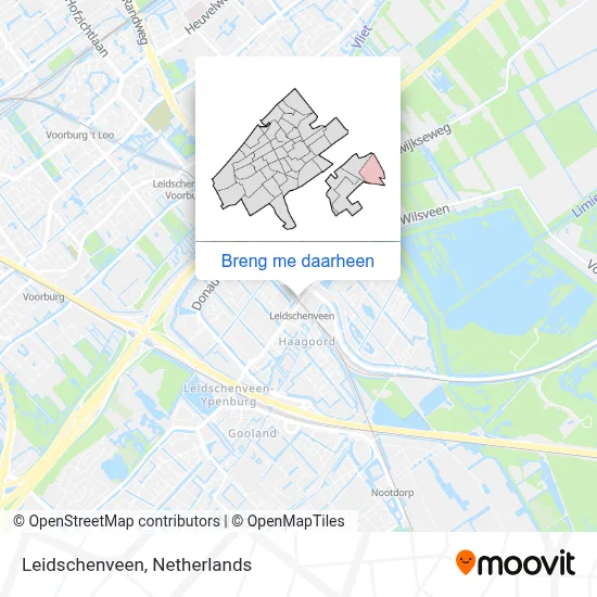 Leidschenveen kaart