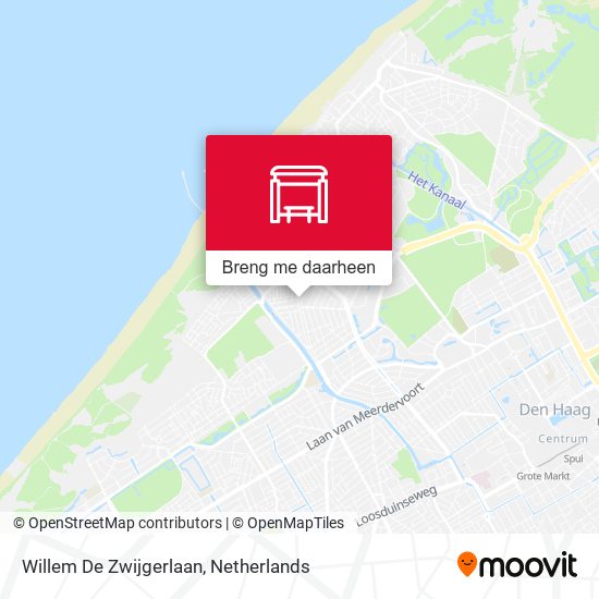 Willem De Zwijgerlaan kaart