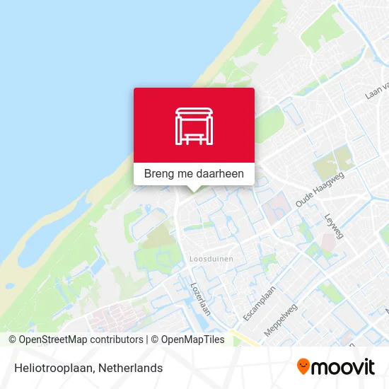 Heliotrooplaan kaart