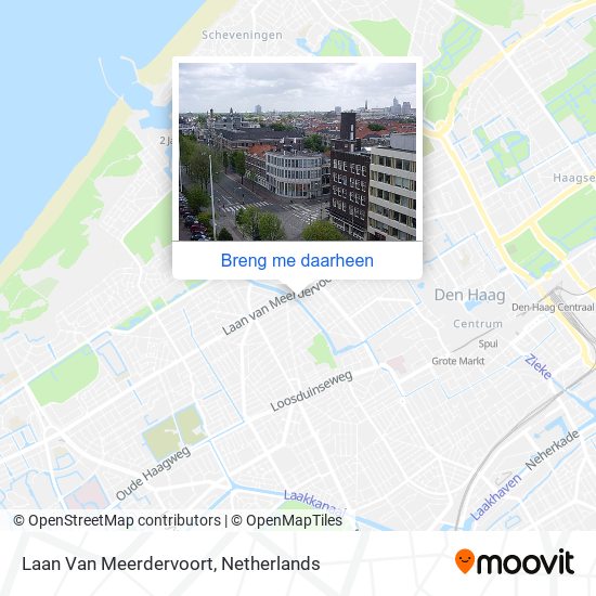 Laan Van Meerdervoort kaart