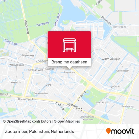 Zoetermeer, Palenstein kaart