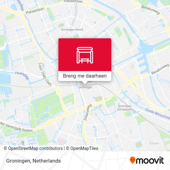 Groningen kaart