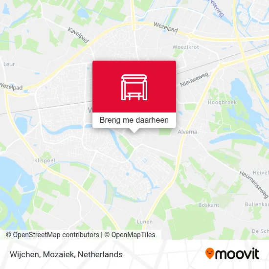 Wijchen, Mozaiek kaart