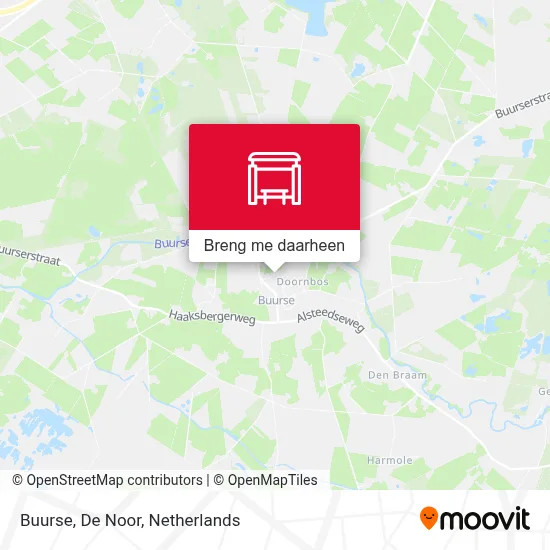 Buurse, De Noor kaart