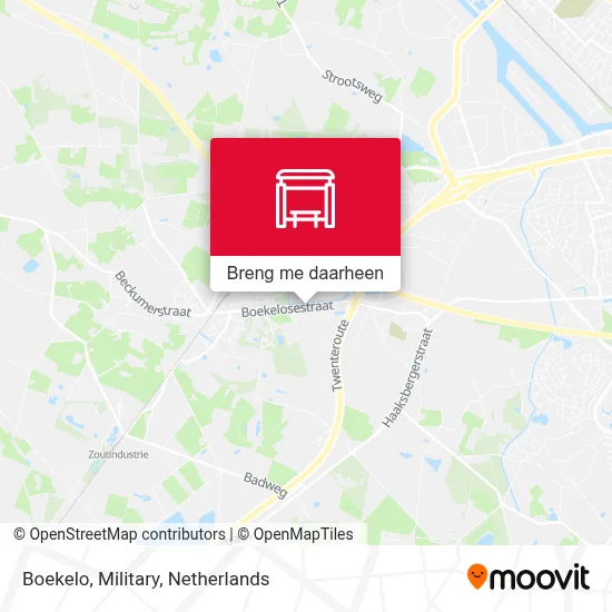 Boekelo, Military kaart