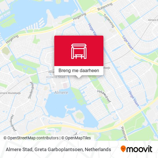 Almere Stad, Greta Garboplantsoen kaart