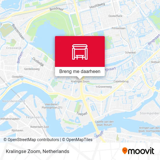 Kralingse Zoom kaart
