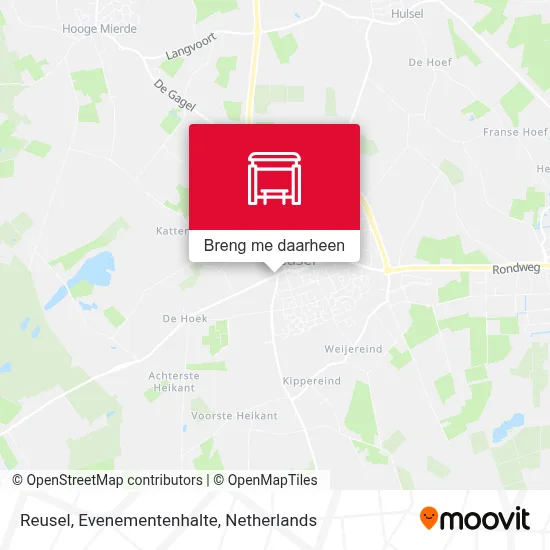 Reusel, Evenementenhalte kaart