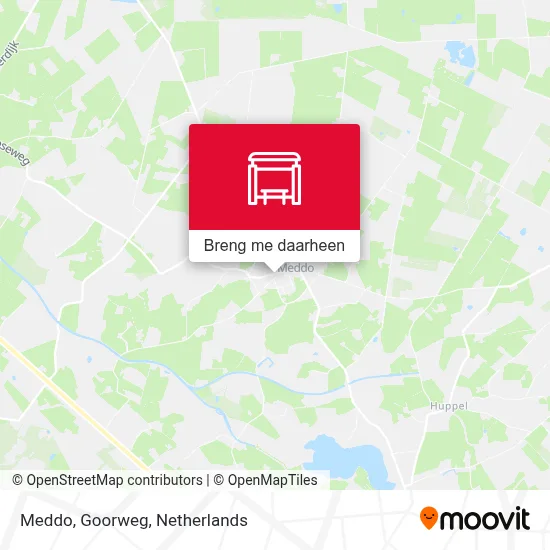 Meddo, Goorweg kaart