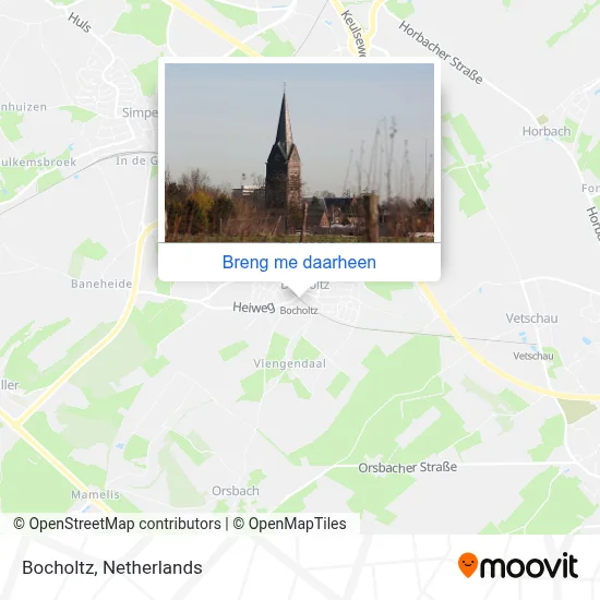 Bocholtz kaart