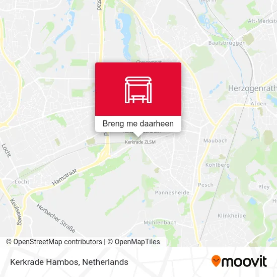Kerkrade Hambos kaart
