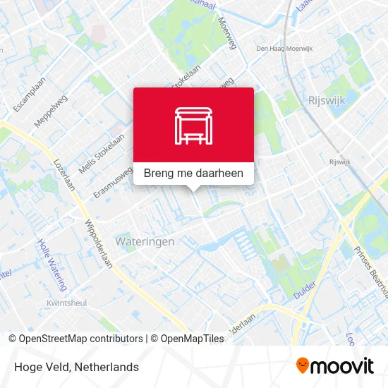 Hoge Veld kaart