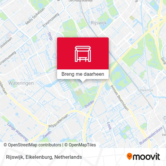 Rijswijk, Eikelenburg kaart