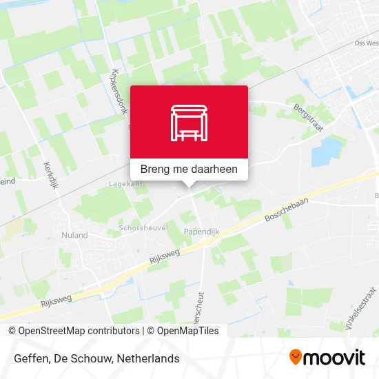 Geffen, De Schouw kaart