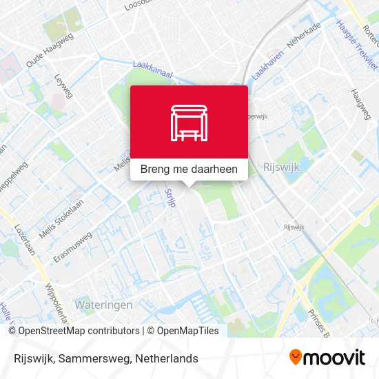 Rijswijk, Sammersweg kaart