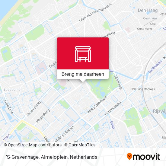 'S-Gravenhage, Almeloplein kaart