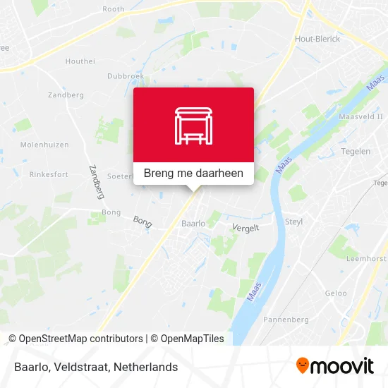 Baarlo, Veldstraat kaart