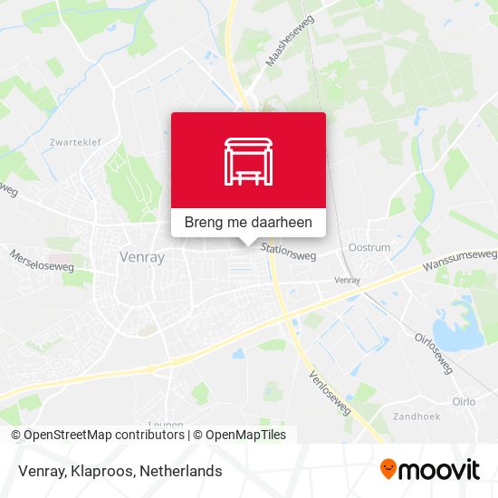 Venray, Klaproos kaart