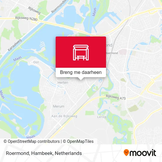 Roermond, Hambeek kaart