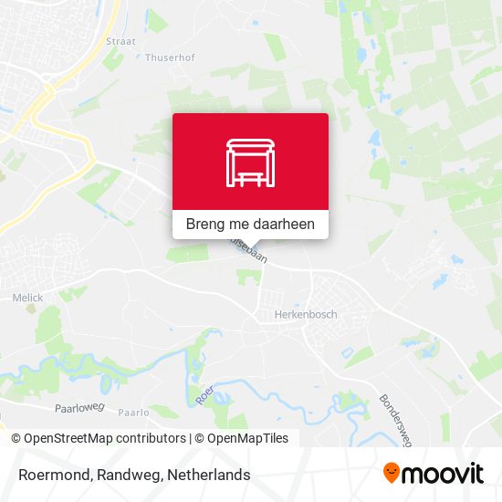 Roermond, Randweg kaart