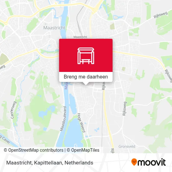 Maastricht, Kapittellaan kaart