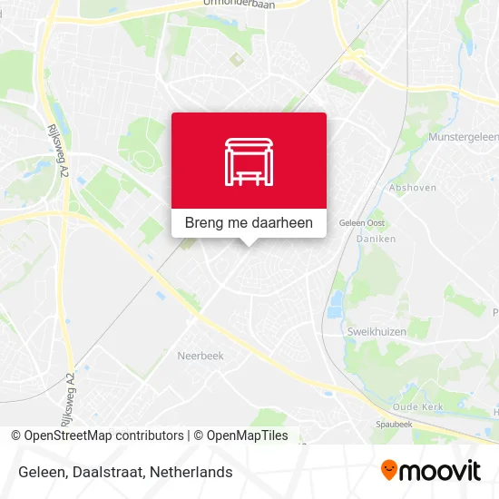 Geleen, Daalstraat kaart