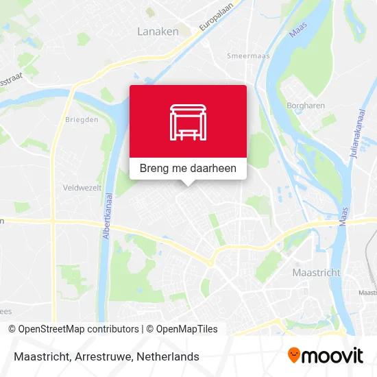 Maastricht, Arrestruwe kaart