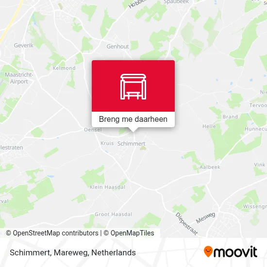 Schimmert, Mareweg kaart