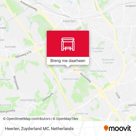 Heerlen, Zuyderland MC kaart