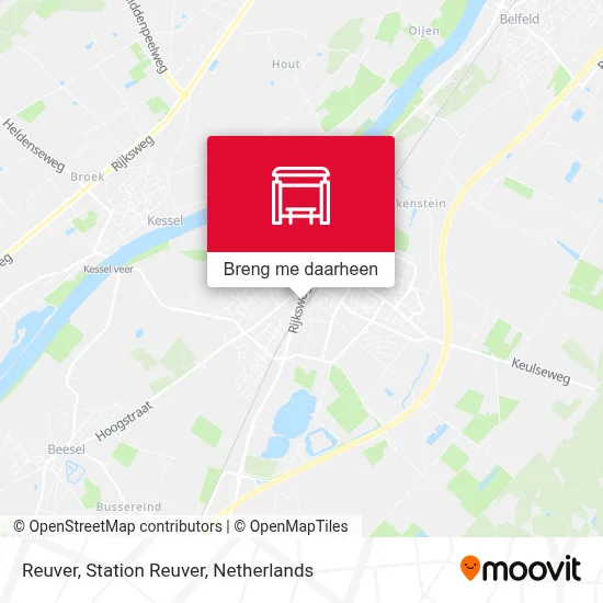 Reuver, Station Reuver kaart