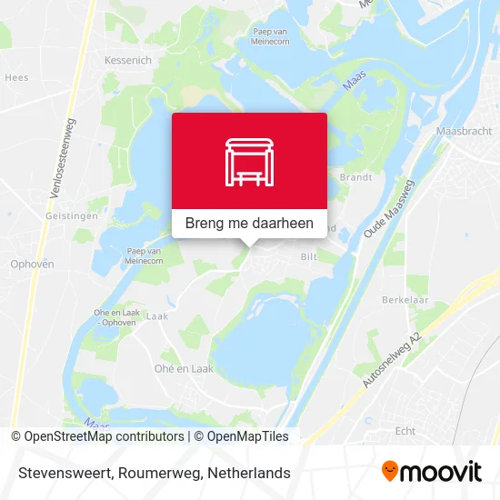 Stevensweert, Roumerweg kaart