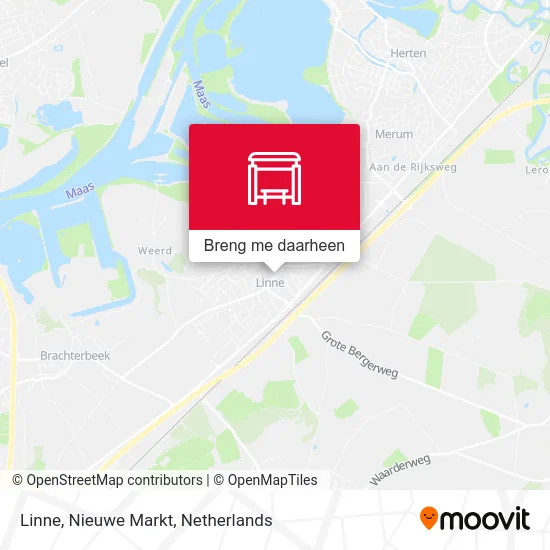 Linne, Nieuwe Markt kaart