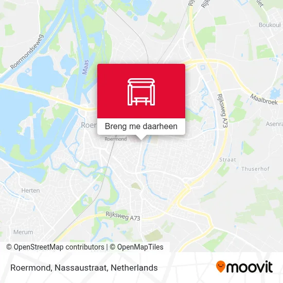 Roermond, Nassaustraat kaart