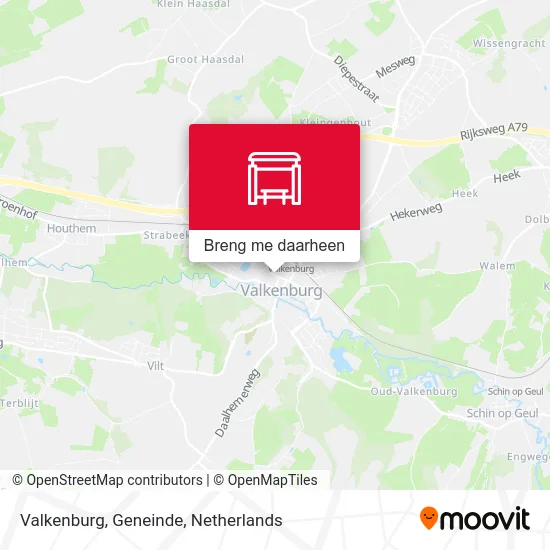 Valkenburg, Geneinde kaart