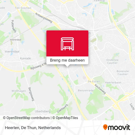 Heerlen, De Thun kaart