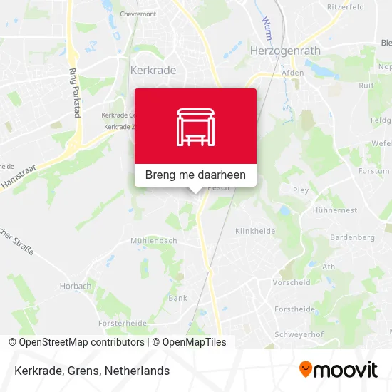 Kerkrade, Grens kaart