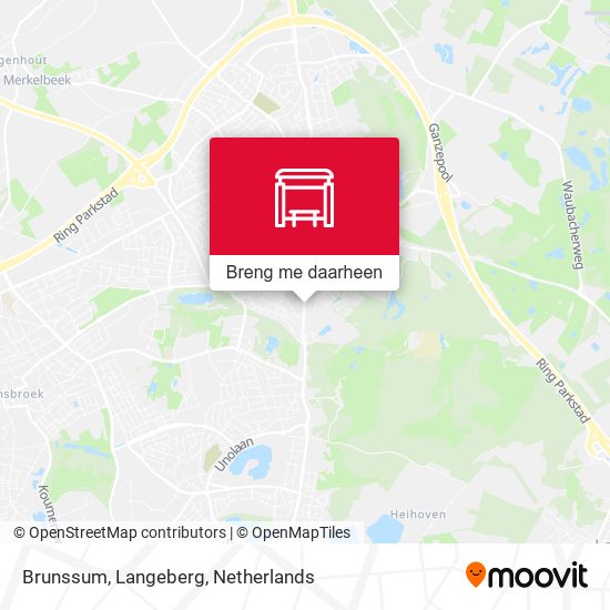 Brunssum, Langeberg kaart