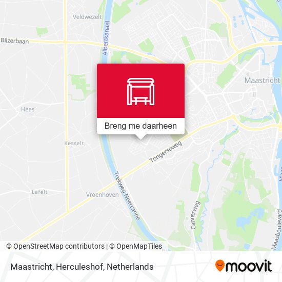 Maastricht, Herculeshof kaart