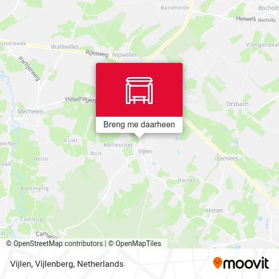 Vijlen, Vijlenberg kaart