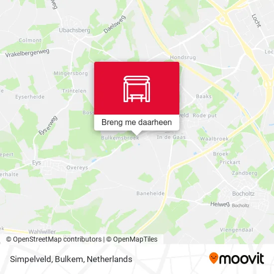 Simpelveld, Bulkem kaart