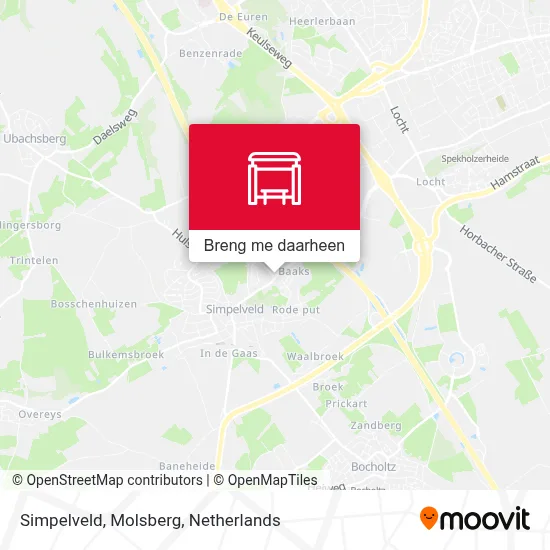 Simpelveld, Molsberg kaart