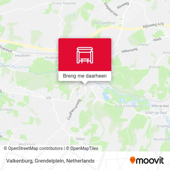 Valkenburg, Grendelplein kaart