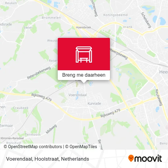 Voerendaal, Hoolstraat kaart