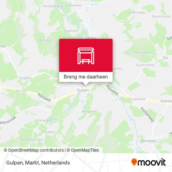 Gulpen, Markt kaart